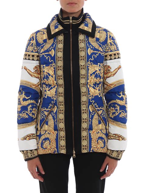 versace padded jacket women& 39|Versace coats for women.